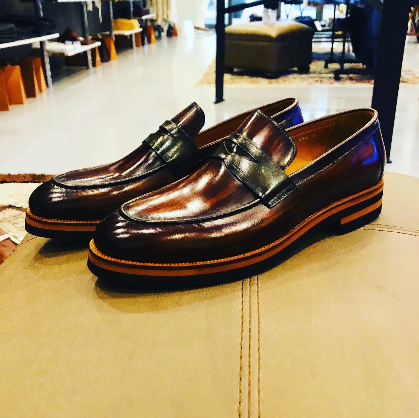072 - Fabio DIVAYO Classic Slip on- Brown - Image 4