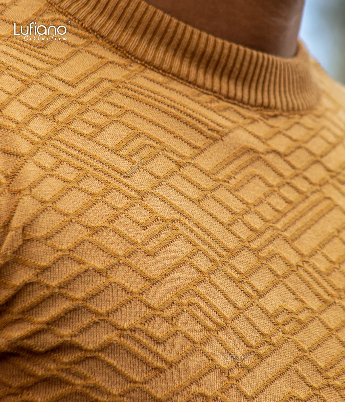 11438 : Knit Top: Camel - Image 3