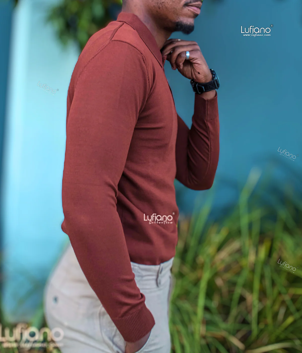 11501 Long Sleeve Jersey : Tile - Image 3