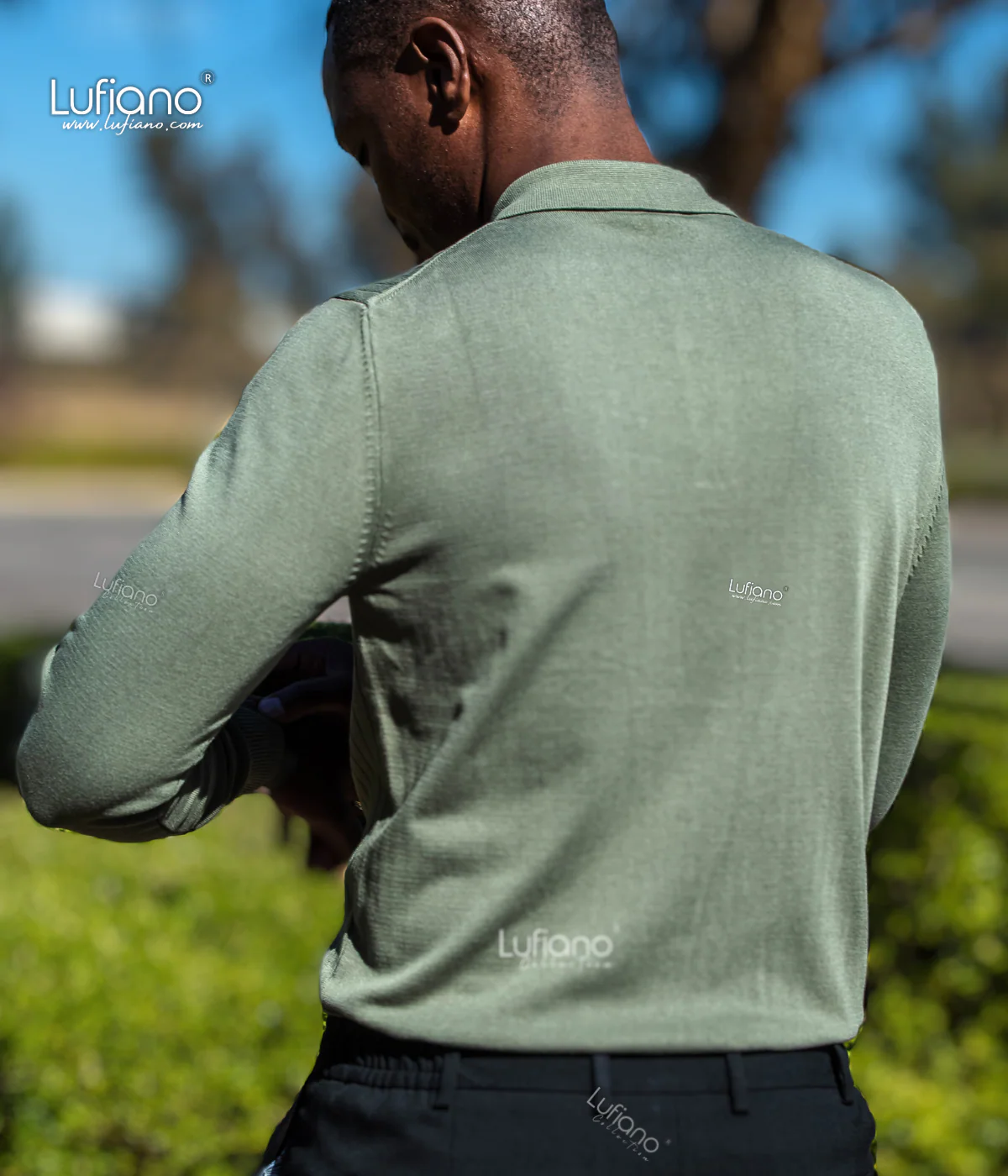 11505 Long Sleeve Jersey : Khaki - Image 5