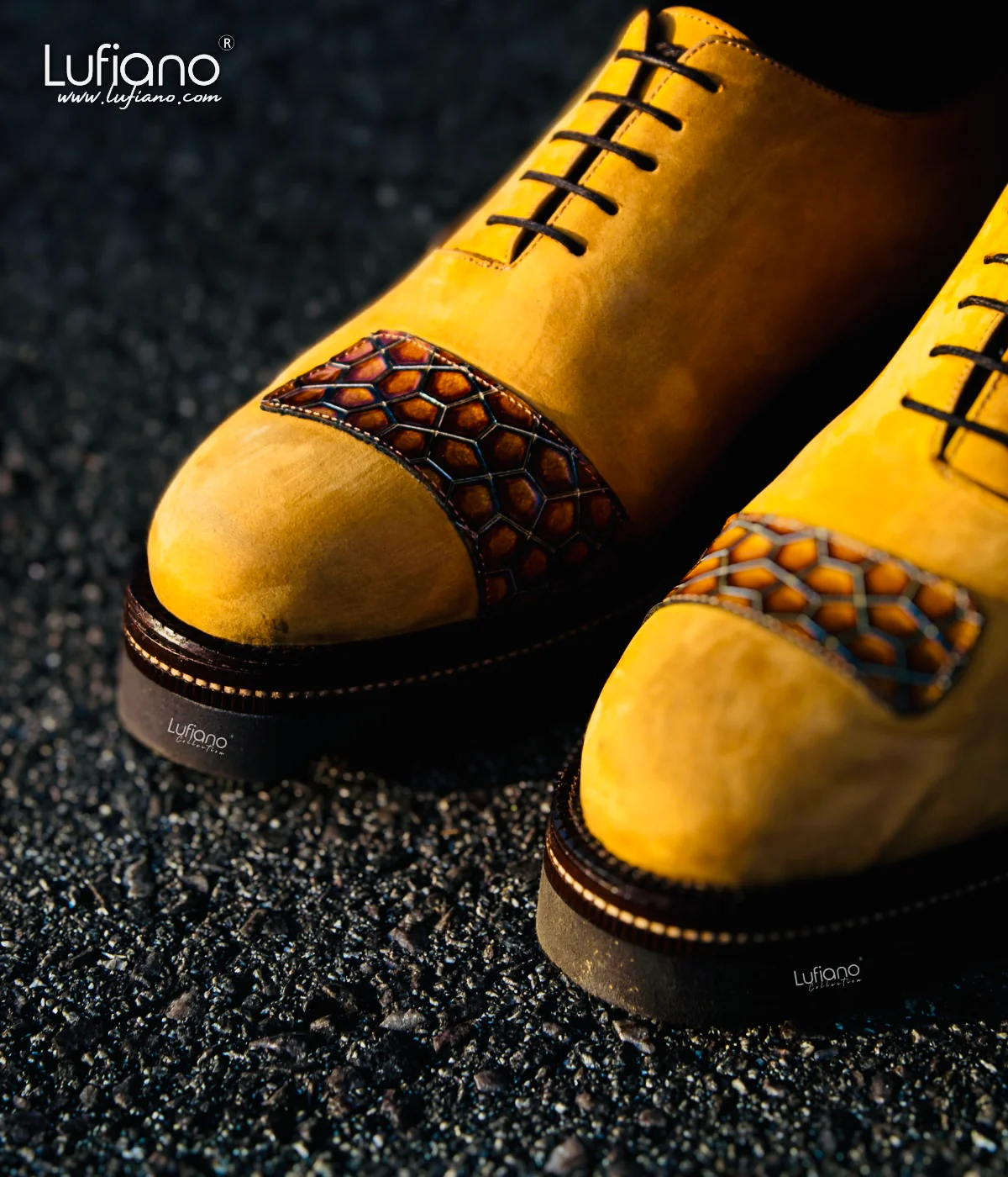 198 Lufiano Lace Up: Rust - Image 4