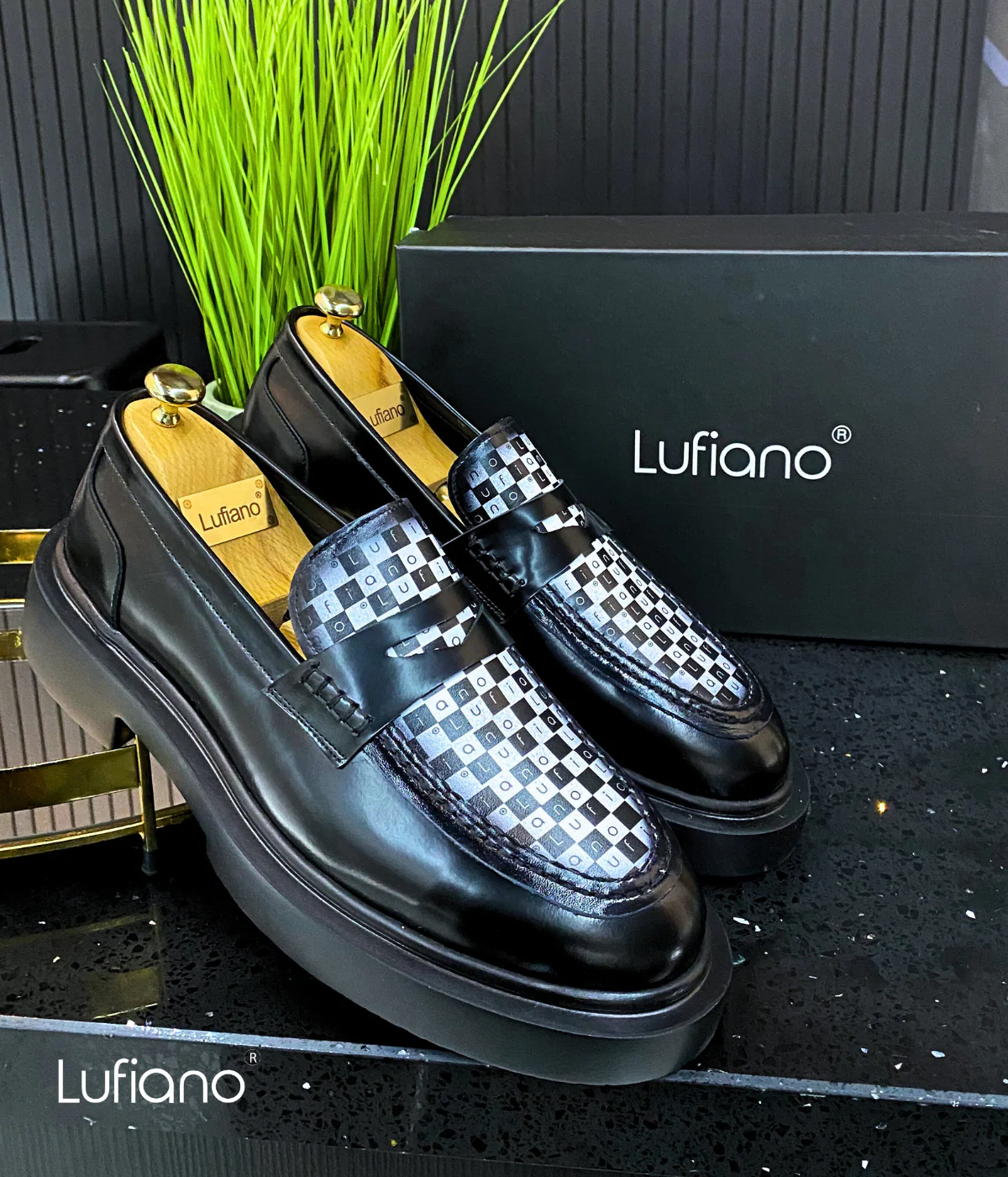 238  - Lufiano Slip On: Black - Image 3