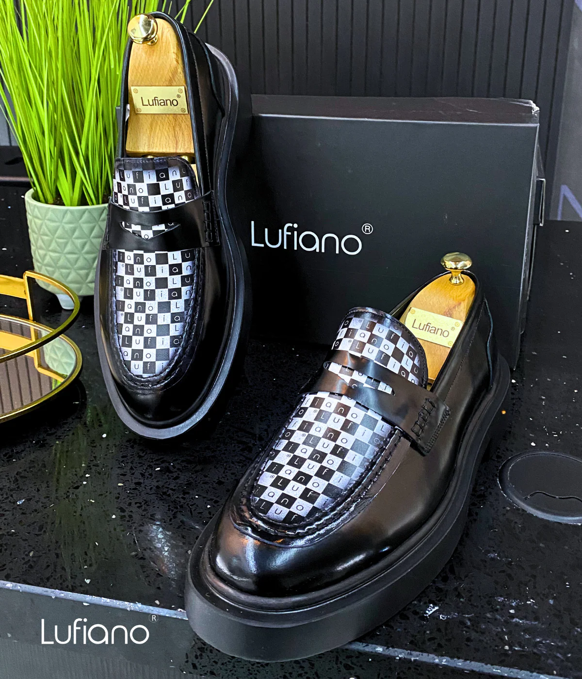 238  - Lufiano Slip On: Black - Image 4