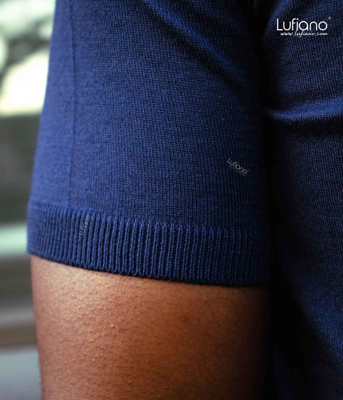 27407 BOSMENTI Top : Indigo - Image 4