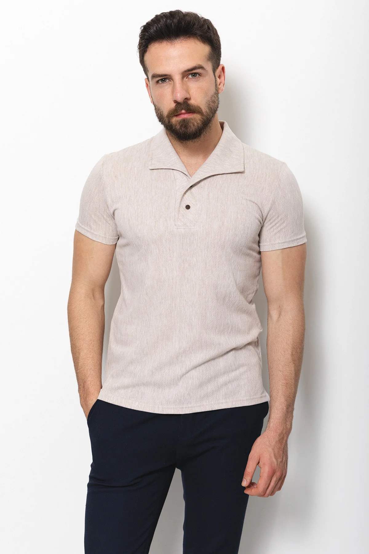 36715 Top: Beige - Image 4