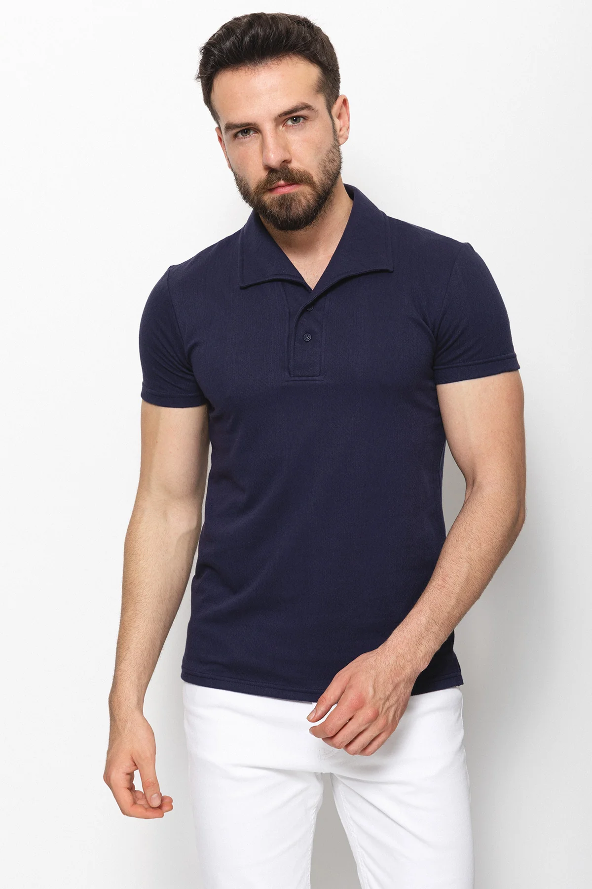 36715 Top: Dark Blue - Image 2