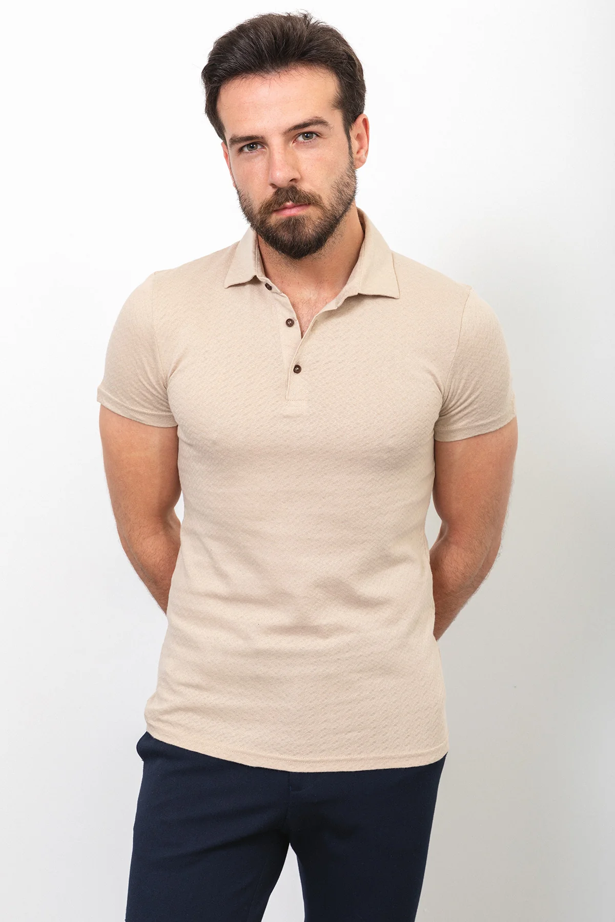 36718 Top : Beige - Image 2