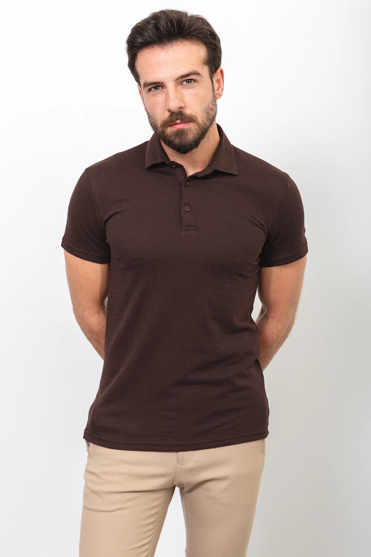 36718 Top: Brown - Image 4