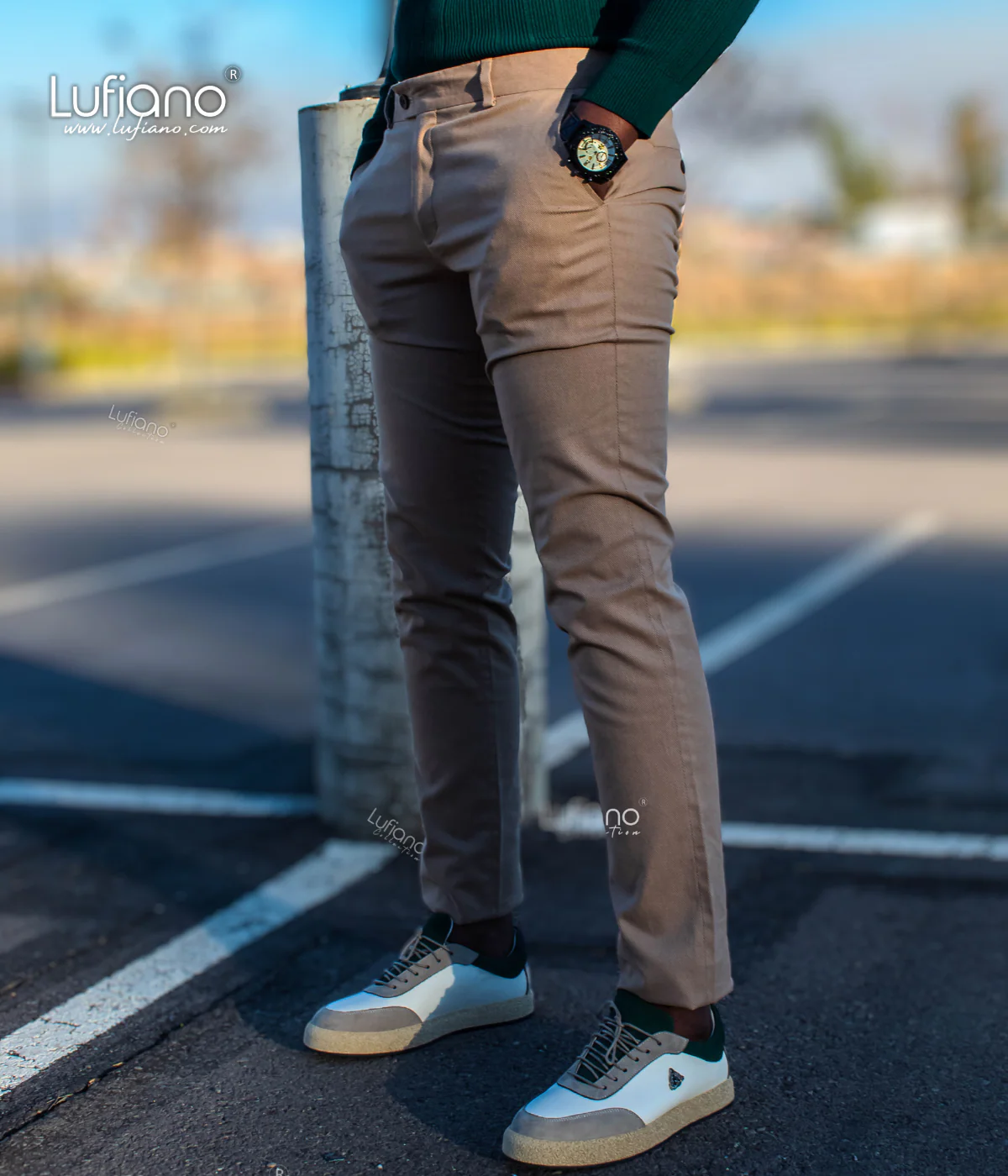 38038 Pants: Beige - Image 2