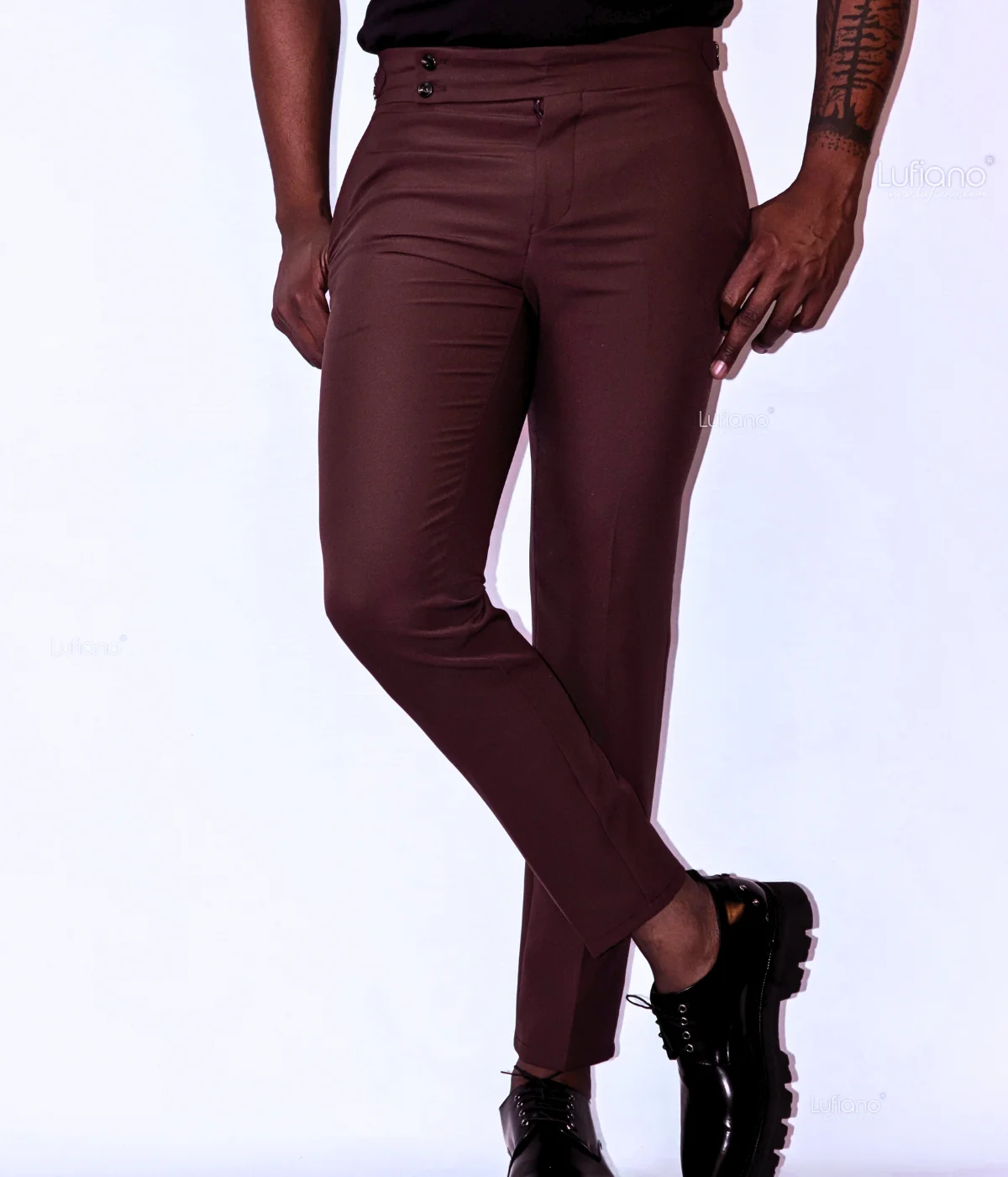 38138 Pants: Brown