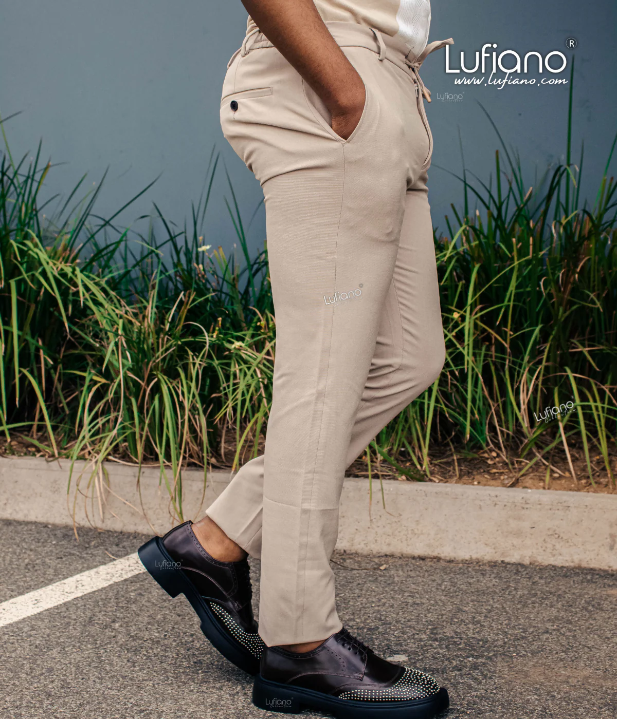 38145 Pants: Beige - Image 2