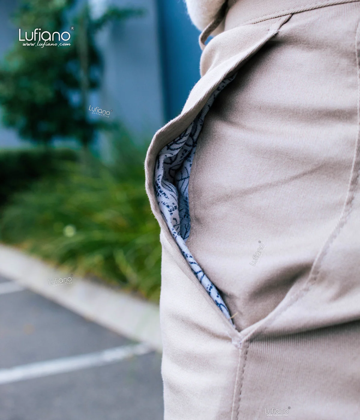 38159 Pants: Biege - Image 4
