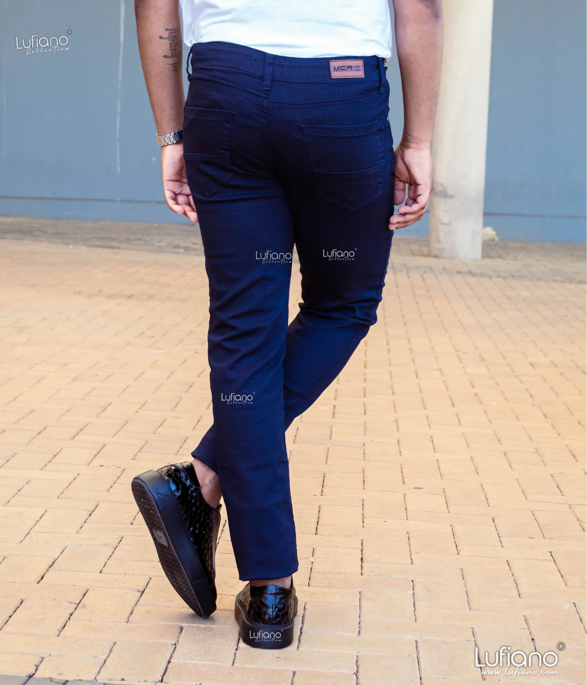 38166 Pants: D.blue - Image 2
