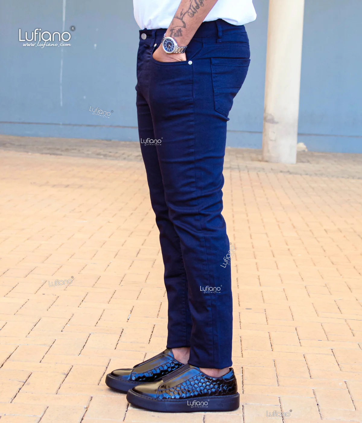 38166 Pants: D.blue - Image 3