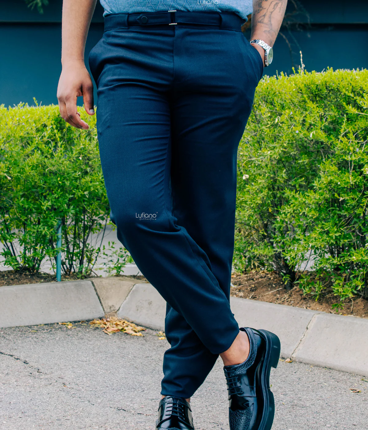38230 Pants: D.blue - Image 2