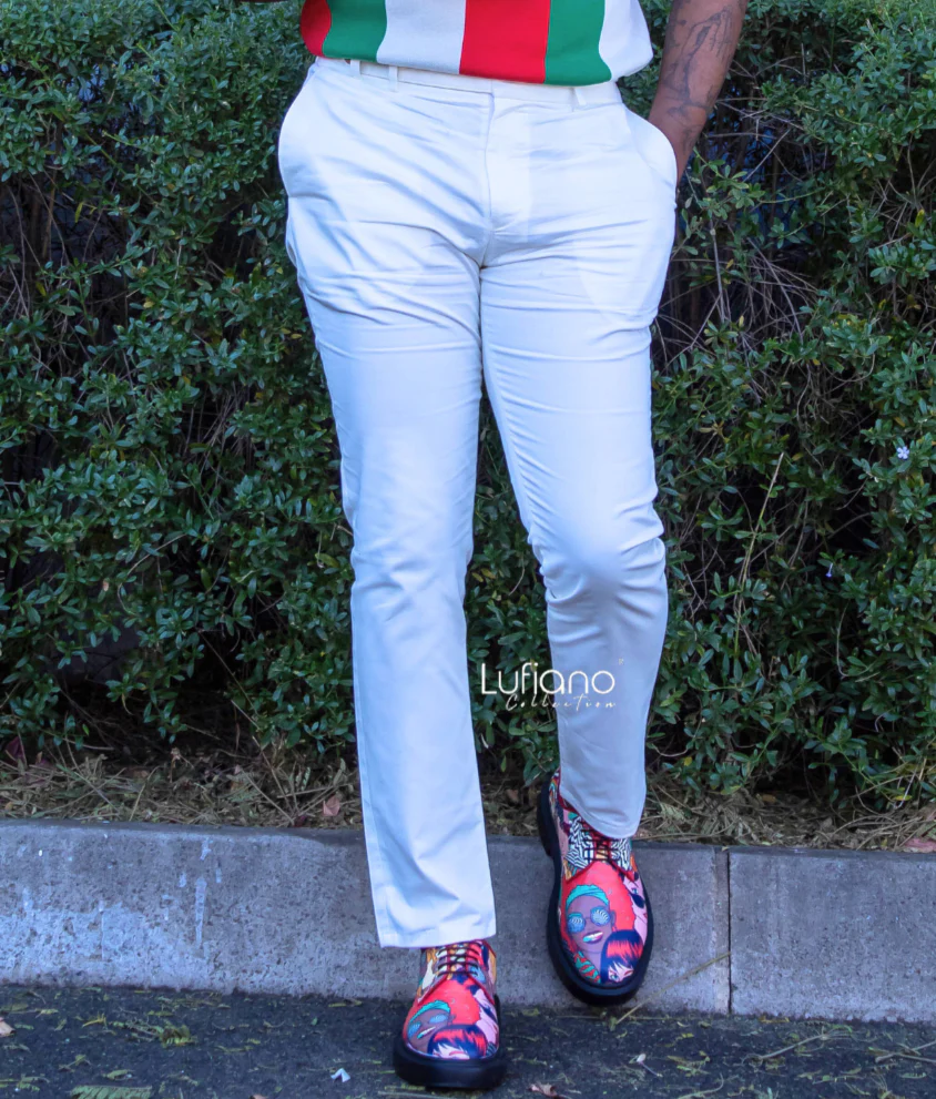 38238 Pants: Ecru - Image 2