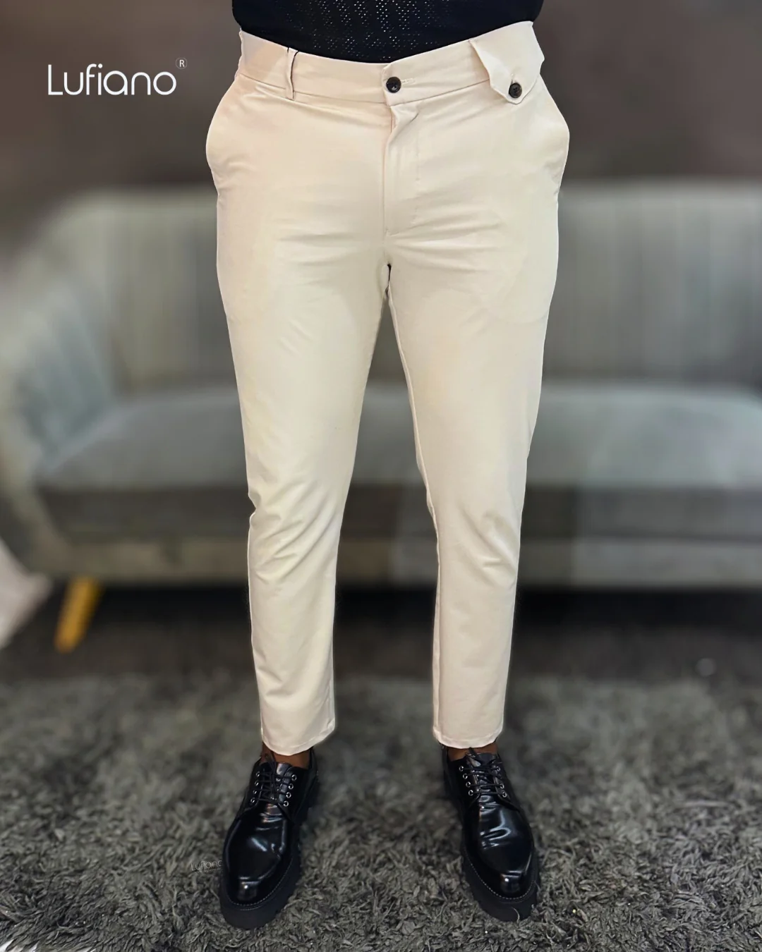 38303 Pants: Beige - Image 4