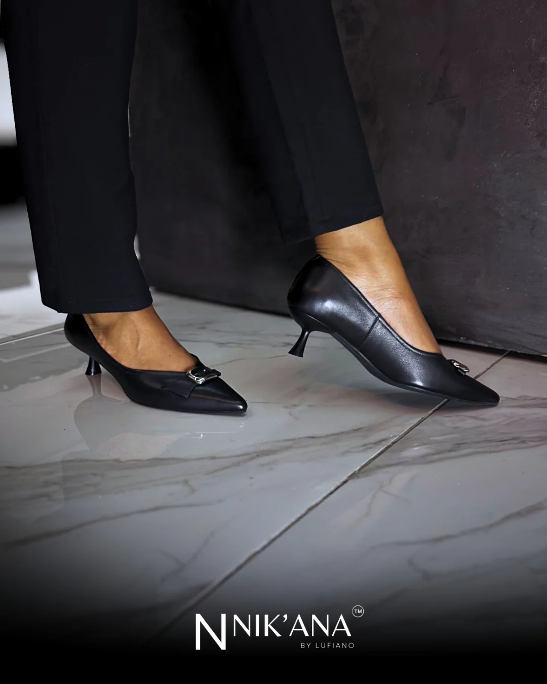 iLVi028-High Heels: Black - Image 3
