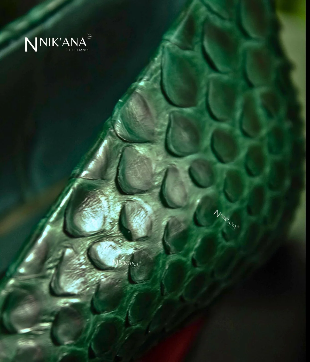 iLVi029-High Heels: Green - Image 4