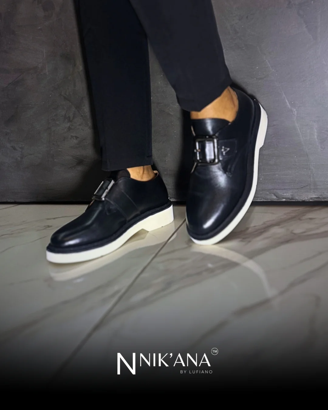 iLVi035-Monk strap: Black - Image 2
