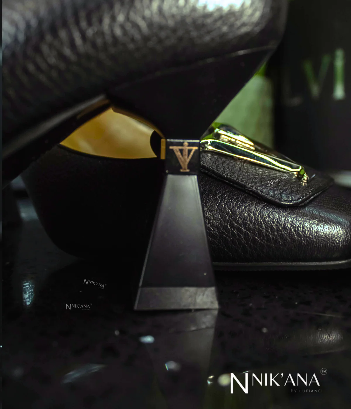 iLVi036-High Heels: Black - Image 2