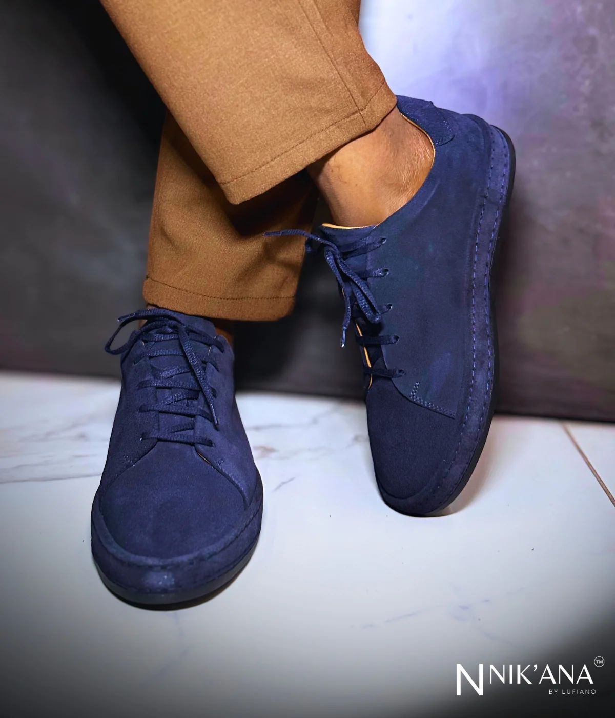iLVi113-Lace up: Blue - Image 2