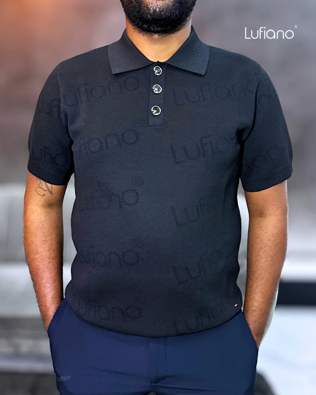 LFN008: Knit Top: Black