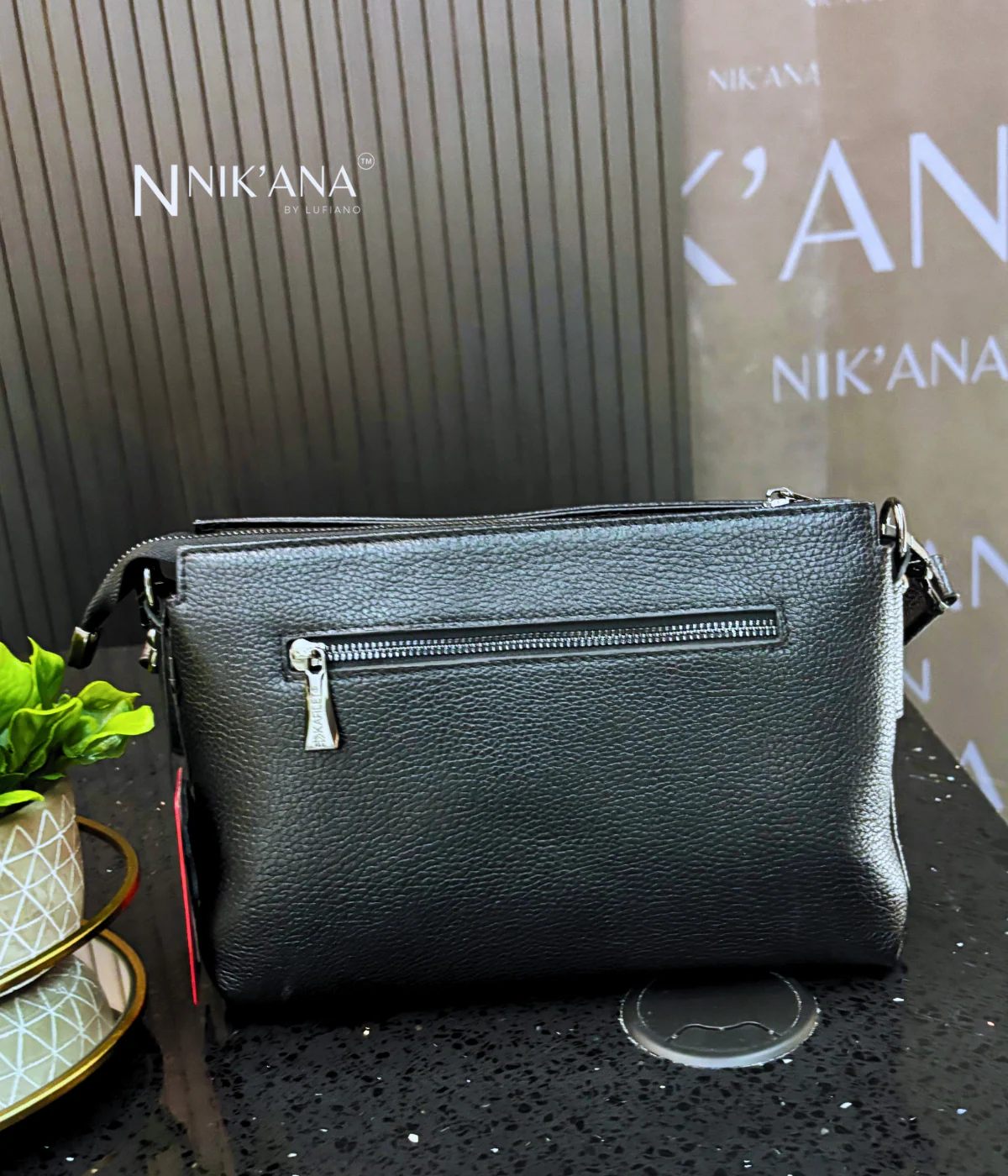 SKARLET005- Black Hand bag - Image 3